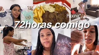 VLOG 72horas comigo / shopping, rotina , yakisoba e faxina …✨🪣