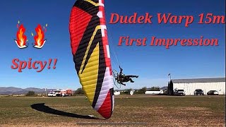 Dudek Warp 15m First Impressions