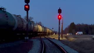 Ц36-7и 1536 с наливными составом/ С36-7i 1536 with tank cars