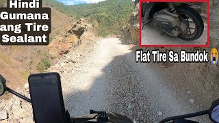 Part 3 - Bontoc Mountain Province Ride | Tubeless na Flat sa Bundok