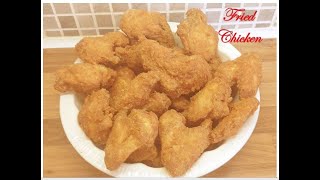 FRIED CHICKEN RECIPE - KFC Style! Kentucky Fried Chicken! Spicy Crispy chicken fry!