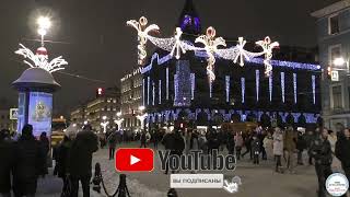 Волшебный Новогодний Санкт-Петербург 2022! Самые красивые места! | New Year Saint Petersburg 2022!