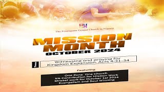 SUNDAY SERVICE ||MISSION MONTH  ||  27TH OCTOBER  , 2024