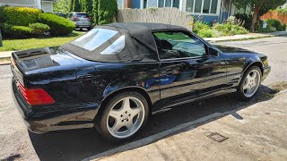 1997 Mercedes SL600. Overall look and issues to sort out