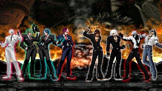 [KOF Mugen] Real Ghost QS Team VS. Nao the Pale Killer Team