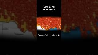 Map of all McDonalds