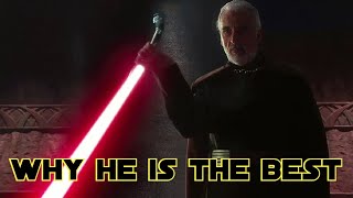 Why Count Dooku is the best Star Wars character #shorts