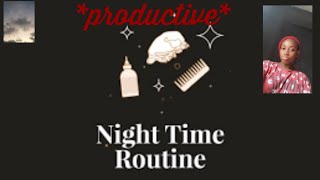 night 💤 routine*productive*