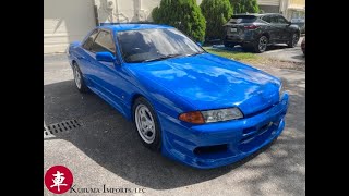 1993 Nissan Skyline GTST Type M R32 Blue