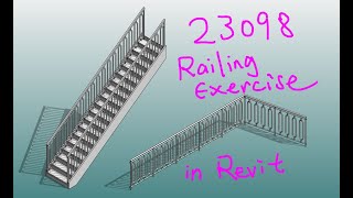 23098 - Railing Exercise in Revit