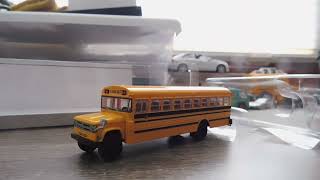 Unboxing the New Brekina HO Scale Dodge S600 School Bus