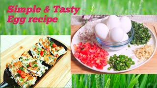 Egg recipe easy & tasty #Vegetables omelets cutlets #shorts #eggrecipe