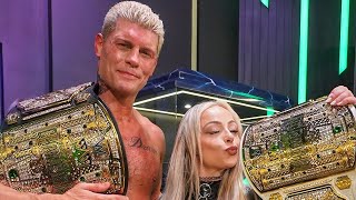 What Did Cody Rhodes & Liv Morgan Really Say After WWE Crown Jewel Wins