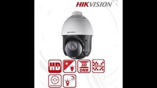 Speed dome hikvision modelo: DS-2AE4225TI-D teste de imagem