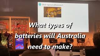 Why would anyone want to make Lithium batteries in Australia?