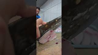 Anjal fish cutting videos #fishcuttin #fishcuttin #seafood #fishcuting slice 😜