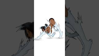 drawing yoruichi the thunder god #drawing #bleach #anime #edit #artwork