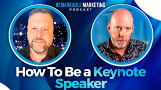 How To Be a Keynote Speaker | Keynote Speaker Tips