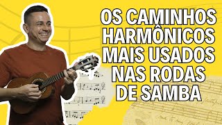 CAMINHOS HARMONICOS PARA RODAS DE SAMBA | PROFESSOR DANIEL MARTINS @escoladecavaco