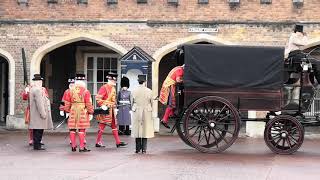 The Queen's Body Guard of the Yeomen of the Guard at St James Palace