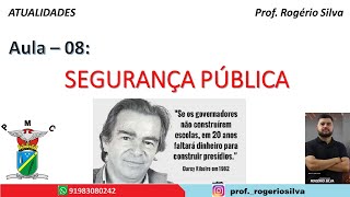 Prefeitura de Castanhal - aula -08: Seguranças Pública