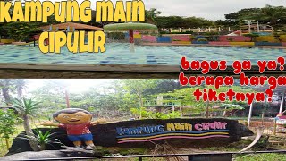 TAMAN MAIN CIPULIR || KOLAM RENANG MURAH DAERAH CIPULIR