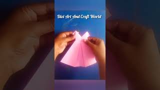 How to make paper dress | Origami | paper craft | #Shorts