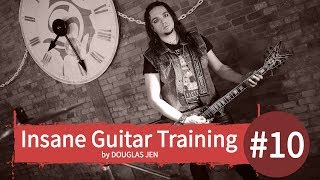 Insane Guitar Training #10 - Douglas Jen - Aula de guitarra - Two Hands Tapping