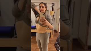 Sonam Kapoor hard working in gym