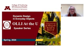 OLLI At-the-U Lecture Series: Dynamic Design in Everyday Objects