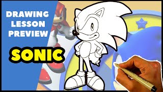 [PREVIEW] How to Draw SONIC THE HEDGEHOG