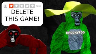 I Played Every 1-Star Gorilla Tag Horror Game…