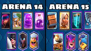 Arena 14 vs Arena 15