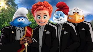 Storks & SMURFS & Turning Red Coffin Dance Meme Astronomia COVER