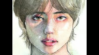 Watercolor Taehyung