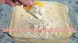 Smoked Chicken Enchilada Dip. Smoked On The Recteq RT-700