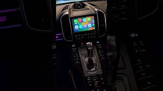 Porsche Cayenne Turbo Ambient Lighting Retrofit & Wireless Apple Carplay