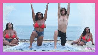 yoga at san onofre beach