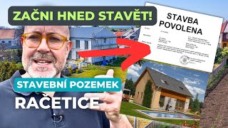 NA PRODEJ / STAVEBNÍ POZEMEK SE STAVEBNÍM POVOLENÍM / RAČETICE / Zdeněk Fibrich