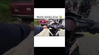 panik gak tuh🤣 #shorts #keren #kece #motor #motorcycle #yamaha #jupitermx #haha #motovlog