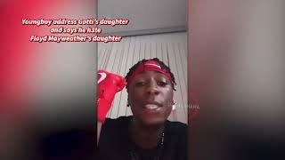 NBA Youngboy say he HATES YAYA 😲 responds to John Gotti’s daughter ‼️