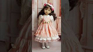 Шью романтичное платье для куклы #sewingdollclothes #diy