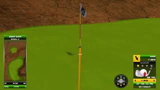 Golden Tee Great Shot on Rocky Hollow!