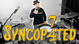 7/4 Syncopated Math Groove on DRUMS!