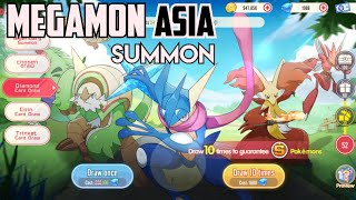 Megamon Asia | Summon Diamond Card Draw Free