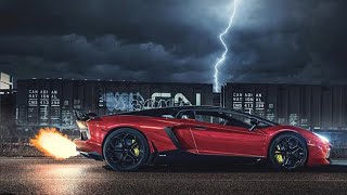 Best car meet exit  super cars take over street shoot fire raw clip #lamborghini #porsche #ferrari