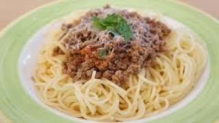 Spaghetti with Bolognese Sauce