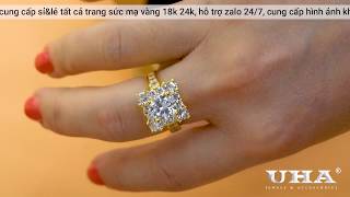 Mã : NV04 || UHA (Út Hạnh) Chuyên Cung Cấp Trang Sức Xi Mạ 18K, 24K