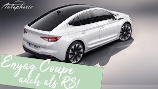 🔋 Skoda Enyaq COUPE iV Weltpremiere - Jetzt kommt auch der RS! [4K] - Autophorie Extra