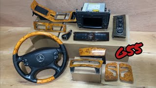 G class W463 G55 used interior set in stock for conversion